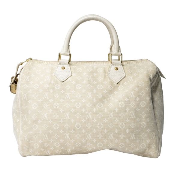 Louis Vuitton Mini Lin Speedy 30 Dune - Picture 8 of 12